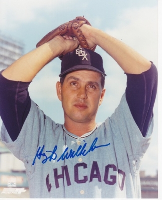 Hoyt Wilhelm Autographed Chicago White Sox 8x10 Photo
