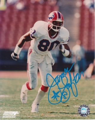 James Lofton Autographed Buffalo Bills 8x10 Photo 
