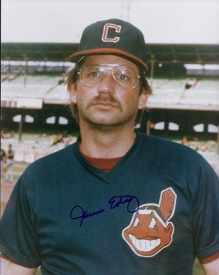 Jamie Easterly Autographed Cleveland Indians 8x10 Photo
