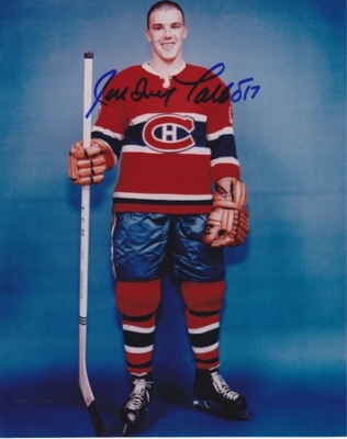 Jean-Guy Talbot Autographed Montreal Canadians 8x10 Photo
