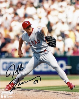Jeff Zimmerman Autographed Texas Rangers 8x10 Photo
