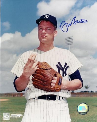 Jim Bouton Autographed New York Yankees 8x10 Photo
