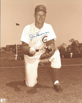 Jim Brosnan Autographed Chicago Cubs 8x10 Photo (Deceased)

