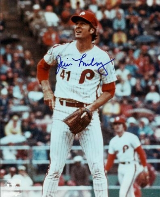 Jim Lonborg Autographed Philadelphia Phillies 8x10 Photo
