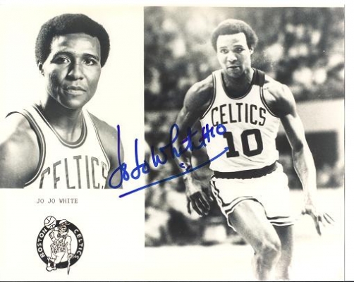 Jo Jo White Autographed Boston Celtics 8x10 Photo
