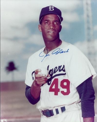 Joe Black Autographed Brooklyn Dodgers 8x10 Photo (Deceased)
