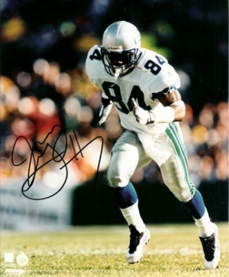 Joey Galloway Autographed Seattle Seahawks 8x10 Photo
