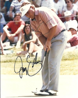 Joey Sindelar Autographed Golf 8x10 Photo

