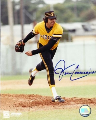 John Candelaria Autographed Pittsburgh Pirates 8x10 Photo
