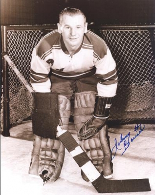 Johnny Bower Autographed 8x10 Photo ~ Hall of Famer
