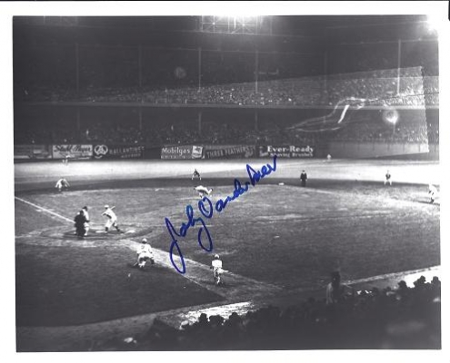 Johnny Vander Meer Autographed Cincinnati Reds 8x10 Photo (Deceased)
