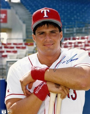 Jose Canseco Autographed Texas Rangers 8x10 Photo
