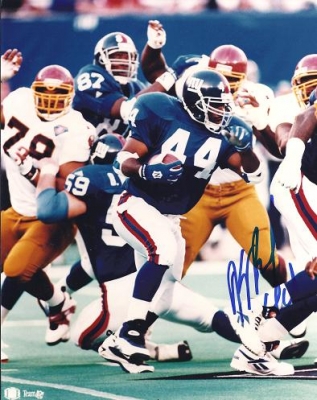Keenan Rashard Autographed New York Giants 8x10 Photo 
