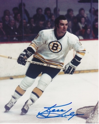 Ken Hodge Autographed Boston Bruins 8x10 Photo
