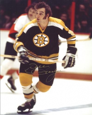 Ken Hodge Autographed Boston Bruins 8x10 Photo
