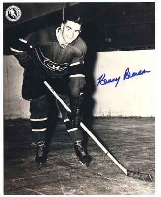 Kenny Reardon Autographed Montreal Canadians 8x10 Photo ~ Hall of Famer
