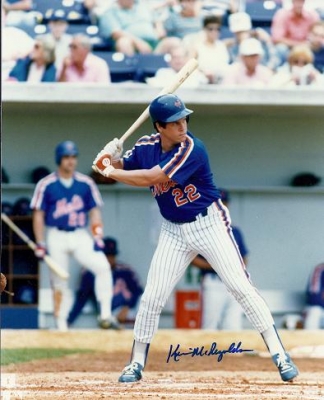 Kevin McReynolds Autographed New York Mets 8x10 Photo
