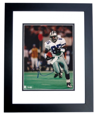 Kevin Williams Autographed Dallas Cowboys 8x10 Photo BLACK CUSTOM FRAME - 3x Super Bowl Champion
