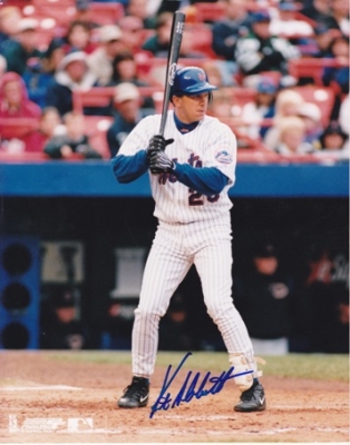 Kurt Abbott Autographed New York Mets 8x10 Photo
