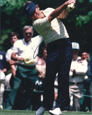 Lanny Wadkins Autographed Golf 8x10 Photo
