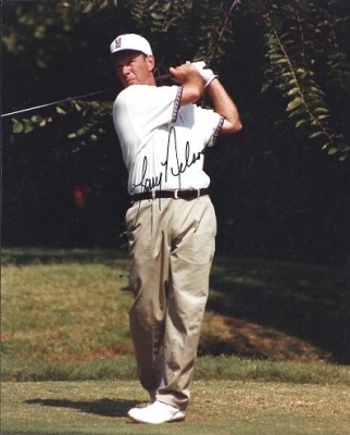 Larry Nelson Autographed Golf 8x10 Photo
