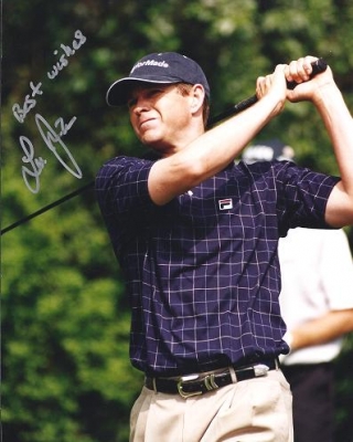 Lee Janzen Autographed Golf 8x10 Photo
