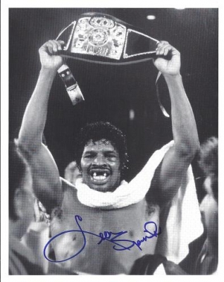Leon Spinks Autographed Boxing 8x10 Photo
