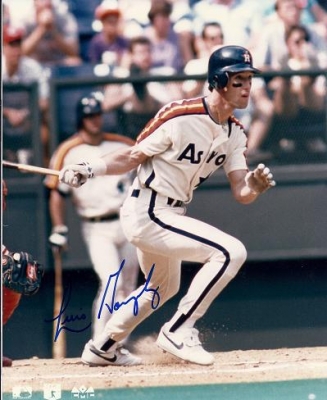 Luis Gonzales Autographed Houston Astros 8x10 Photo
