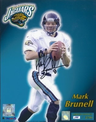 Mark Brunell Autographed Jacksonville Jaguars 8x10 Photo
