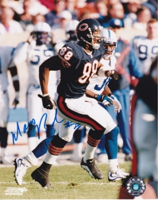 Marcus Robertson Autographed Chicago Bears 8x10 Photo
