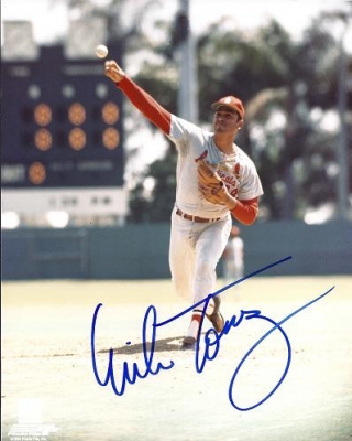 Mike Torrez Autographed St. Louis Cardinals 8x10 Photo
