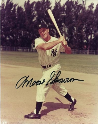 Moose Skowron Autographed New York Yankees 8x10 Photo
