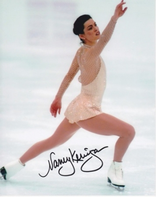 Nancy Kerrigan Autographed Skating 8x10 Photo
