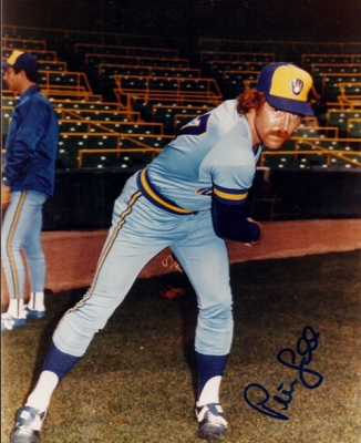 Pete Ladd Autographed Milwaukee Brewers 8x10 Photo
