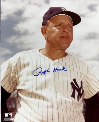 Ralph Houk Autographed New York Yankees 8x10 Photo

