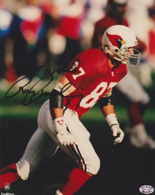 Ricky Proehl Autographed Arizona Cardinals 8x10 Photo
