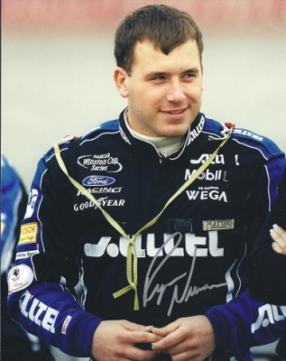 Ryan Newman Autographed Racing 8x10 Photo
