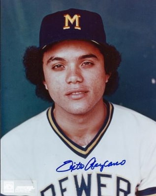 Sixto Lezcano Autographed Milwaukee Brewers 8x10 Photo
