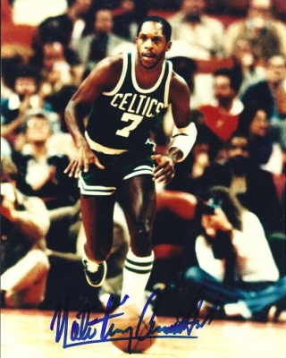 Nate "TINY" Archibald Autographed Boston Celtics 8x10 Photo
