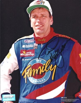 Ted Musgrave Autographed Racing 8x10 Photo
