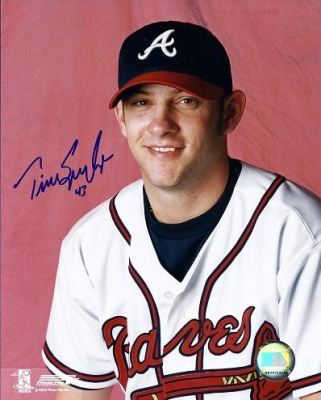 Tim Spooneybarger Autographed Atlanta Braves 8x10 Photo

