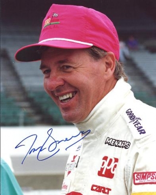 Tom Sneva Autographed Racing 8x10 Photo
