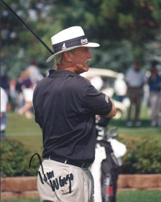Tom Wargo Autographed Golf 8x10 Photo
