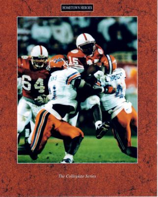 Tommy Frazier "75 Yards"
The 1995 Nebraska Cornhuskers led by Tommie Frazier became back-to-back National Champs since the 1970's.  Frazier had a 33-3 record as the Huskers QB. 

Keywords: Tommy Frazier Nebraska Cornhuskers 8x10 photo