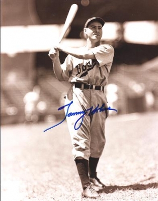 Tommy Holmes Autographed Boston Braves 8x10 Photo (Deceased)
