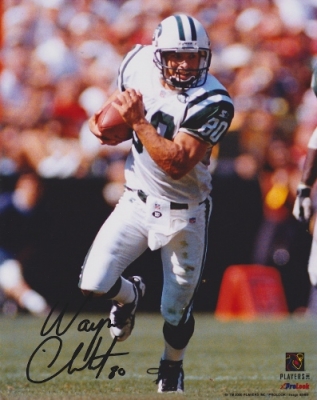 Wayne Chrebet Autographed New York Jets 8x10 Photo
