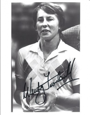 Wendy Turnbull Autographed Tennis 8x10 Photo
