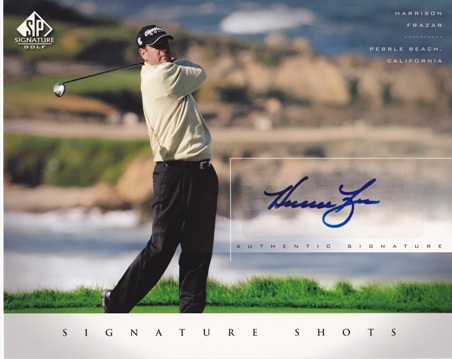 Harrison Frazar Autographed Golf 8x10 Photo
