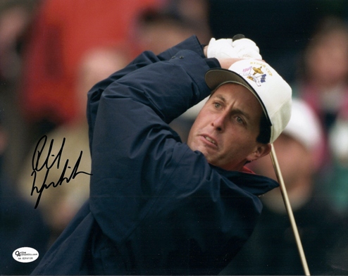 Phil Mickelson Autographed Ryder Cup 8x10 Photo
