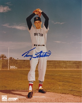 Tracy Stallard Autographed Boston Red Sox 8x10 Photo
